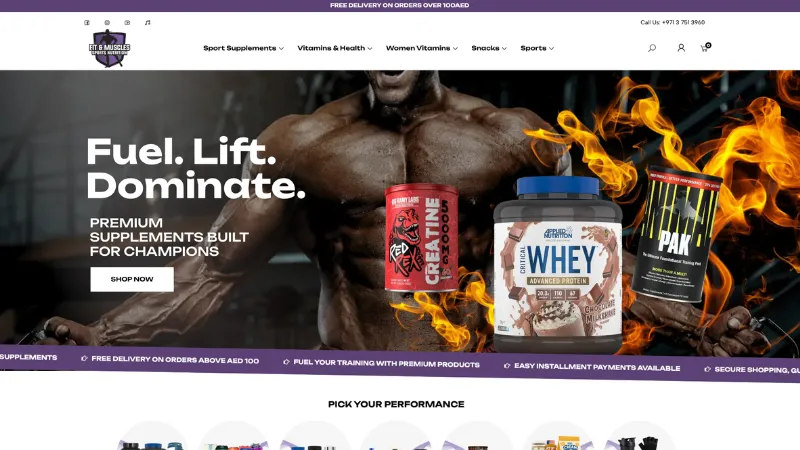fitnmuscles.ae fitnmuscles.ae